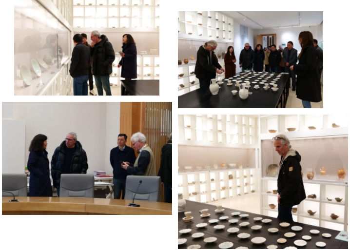 聯(lián)合國教科文組織陶藝學(xué)會(huì)(IAC)奧利奧主席一行參觀考察昌南教育